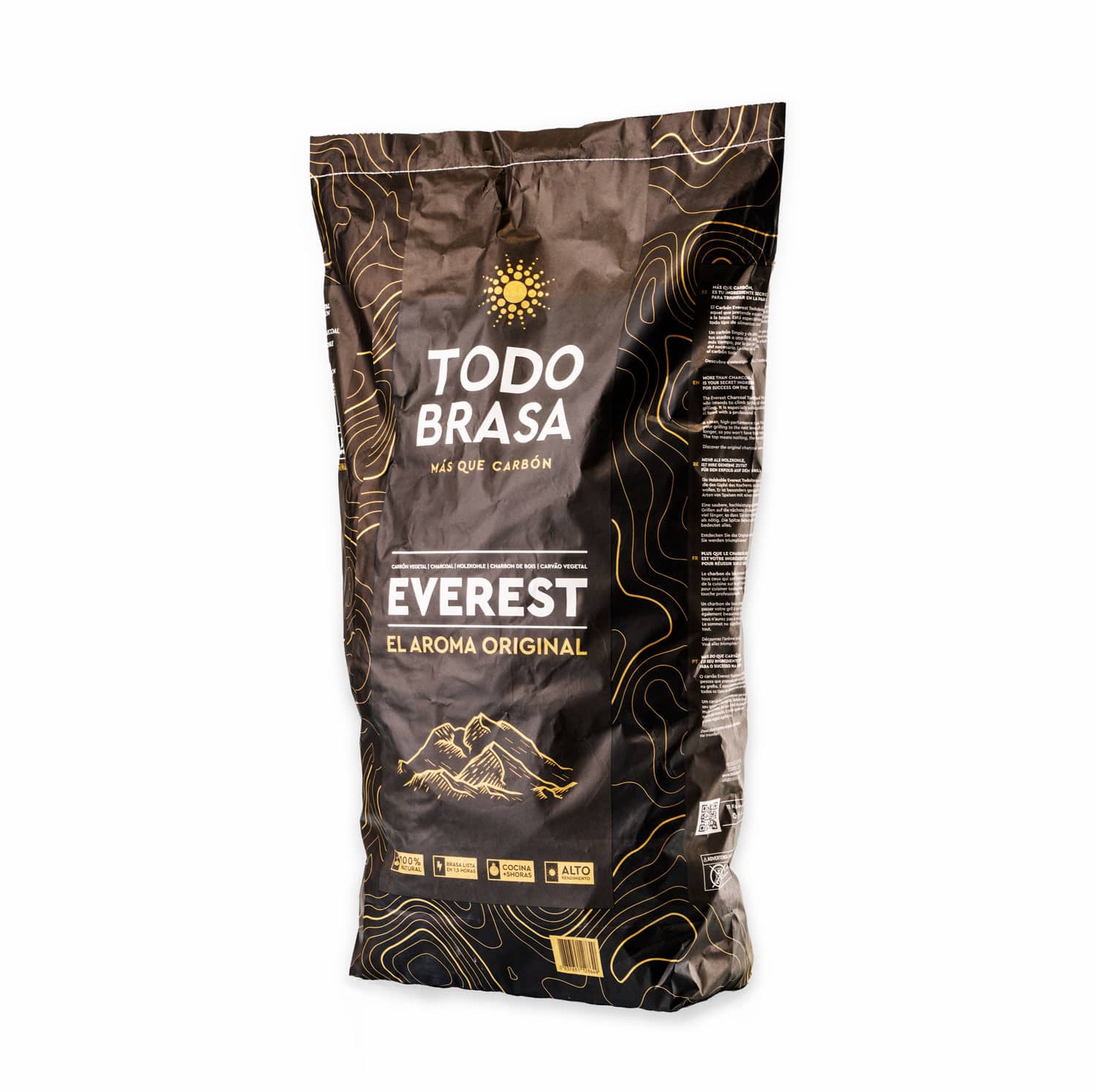 BOLSA DE CARBÓN DE VEGETAL EVEREST (12KG)