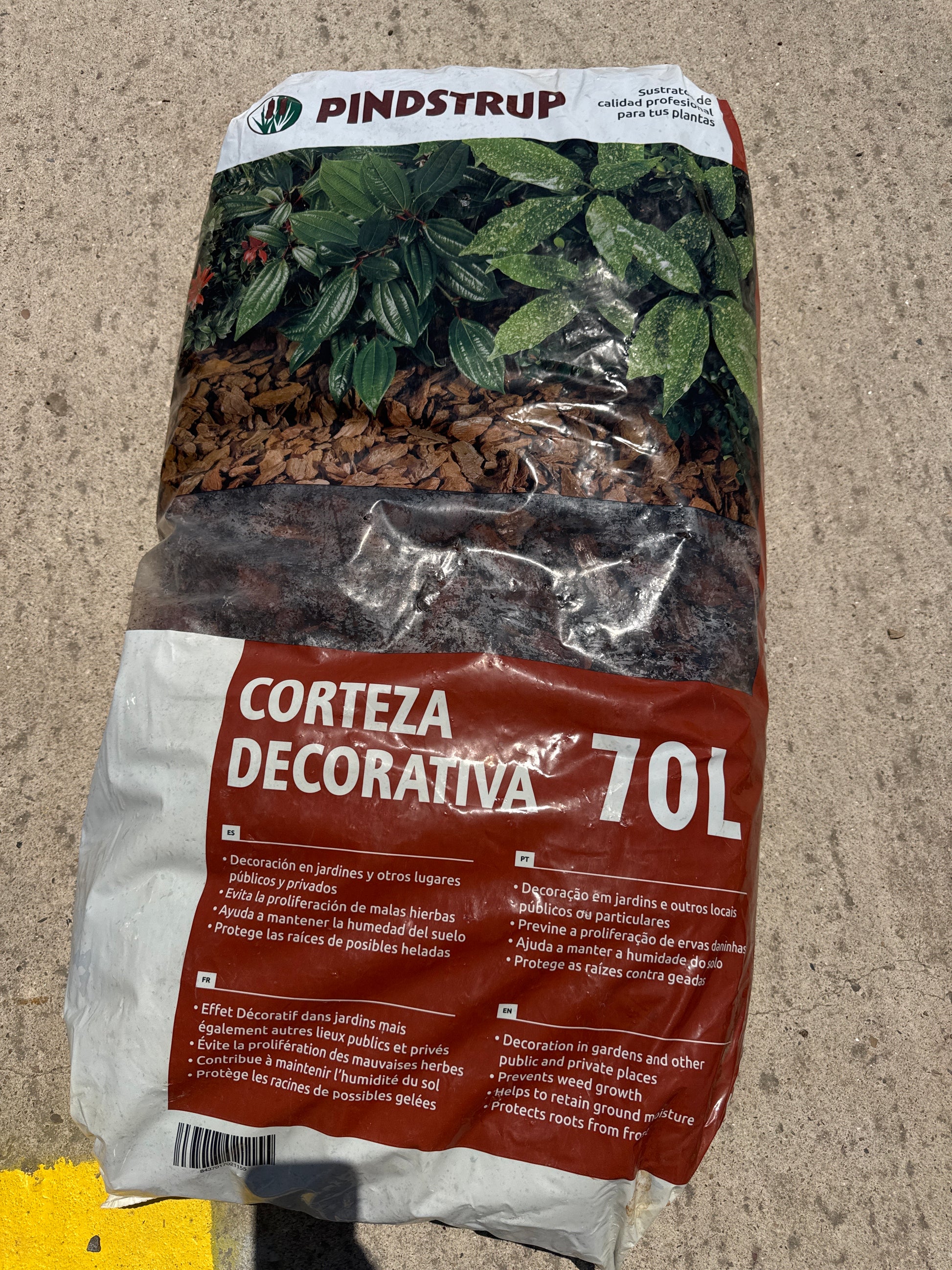 Corteza pino 70L